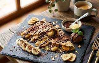 Crepes Pisang Cokelat Keju Transformasi Sajian Populer menjadi Pengalaman Rasa yang Lebih Premium